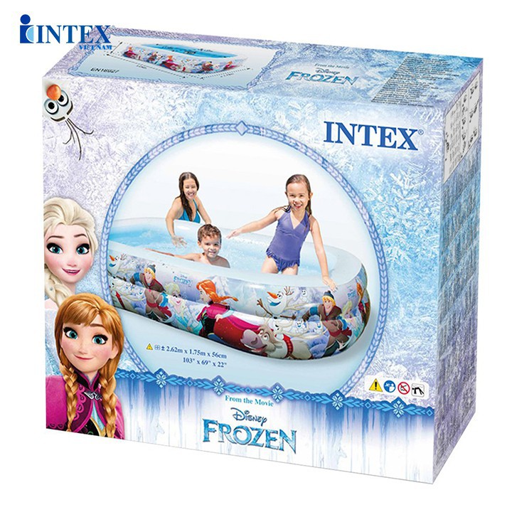 Bể bơi phao nữ hoàng băng giá Frozen INTEX 58469