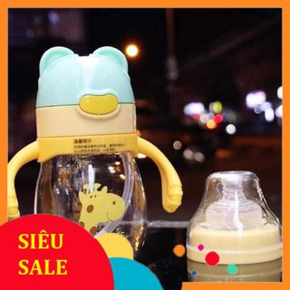 BÌNH UỐNG NƯỚC VÀ SỮA tai mèo 320ml