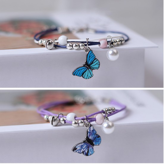 Vòng Tay Hình Bướm Blue Butterfly Siêu Xinh | BigBuy360 - bigbuy360.vn