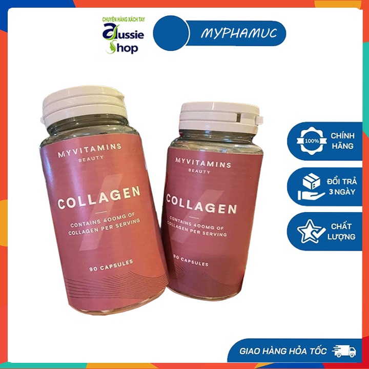 Viên uống Collagen thuỷ phân Myvitamins - 90 viên