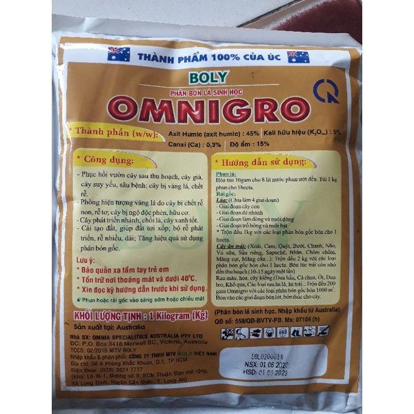 Phân bón rễ OMNIGRO (gói 1kg)