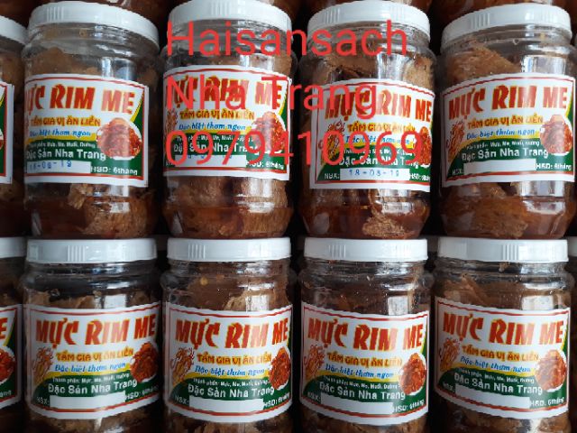 ☞🎁🎁 5 hũ (150gr/hũ) Mực Rim Me loại 1 thơm ngon | BigBuy360 - bigbuy360.vn