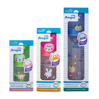 Bình angel stony nắp đậy hình thú 60ml/ 120ml/ 240ml