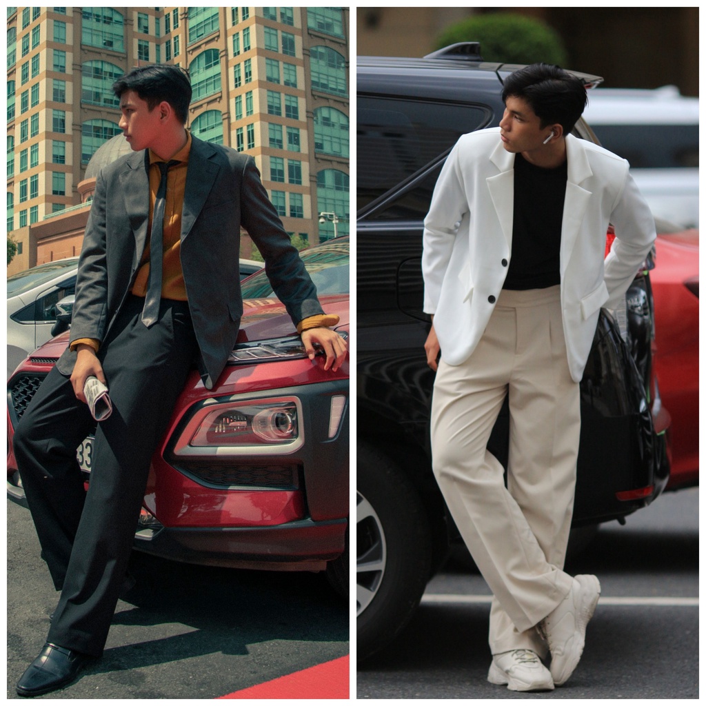 QUẦN ÂU ỐNG SUÔNG VẢI KAKI THUN CO GIÃN SIÊU HACK DÁNG LƯNG KHOEN GÀI RÚT MÀU ĐEN BE | GIRAN