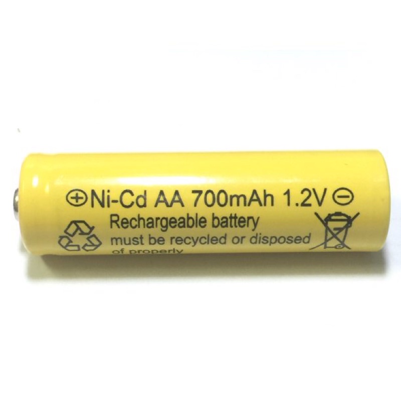 Pin tiểu sạc AA 1.2V dung lượng 700Mah Ni-cd