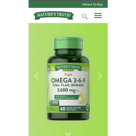 Viên uống Omega 3-6-9, hàng chính hãng từ Mỹ