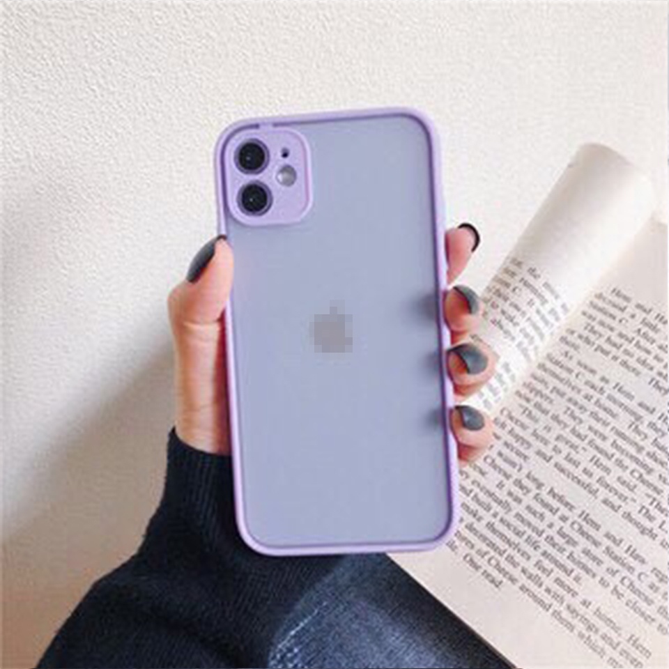 Ốp iphone - ốp BASIC nhám bảo vệ camera màu pastel dành cho iPhone 6/6plus/7/8/7Plus/8Plus/X/Xs/XsMax/11/11 Pro/11Promax