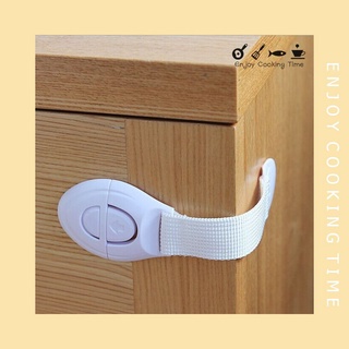 Khóa tủ lạnh, ngăn kéo an toàn cho bé nhựa cao cấp - Minshop Ksonbi