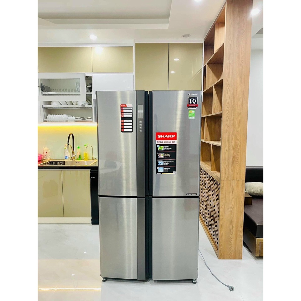 Tủ lạnh Sharp Inverter 626 lít SJ-FX631V-SL - Hàng HOT giá rẻ