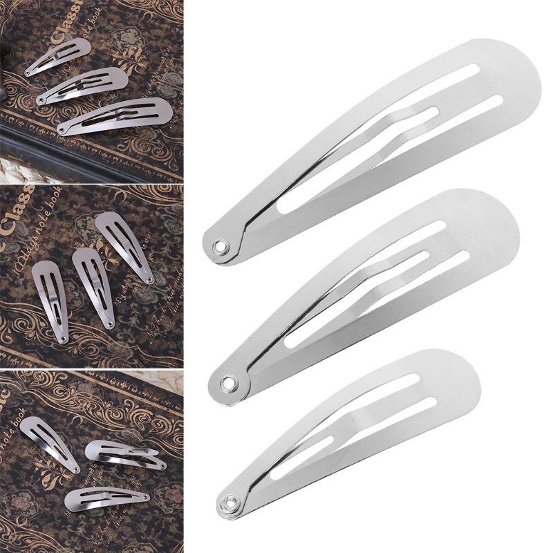 Set 50 Kẹp Tóc Bạc 4 5 6cm Chuyên Dụng Làm Đồ Thủ Công