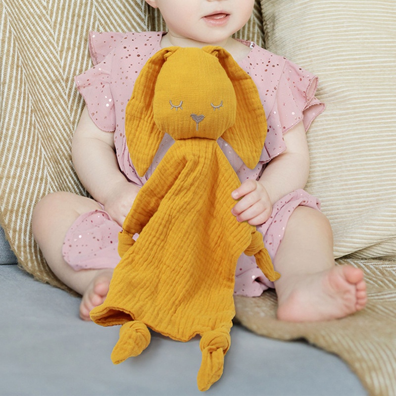 Chăn Cotton Mềm Mại Hình Chú Thỏ Dễ Thương Cho Bé Sơ Sinh