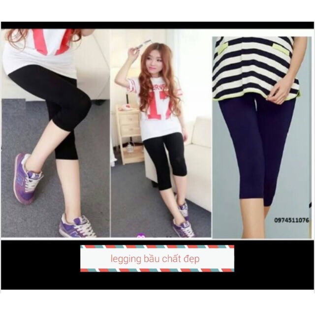 Legging bầu lửng