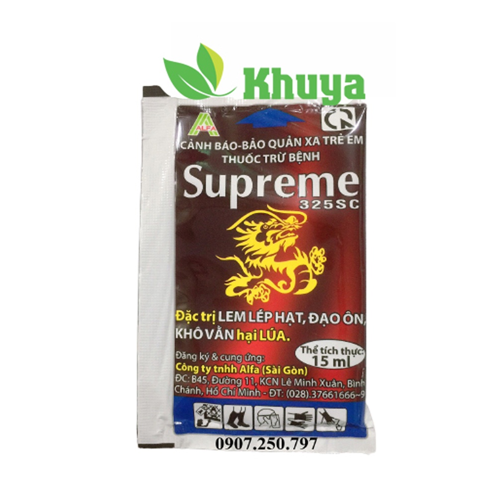 Thuốc Trừ Bệnh SUPREME 325SC gói 15ml Thán Thư