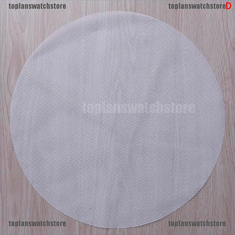 Tấm Lưới Silicone Chống Dính Hình Tròn Lót Khay Hấp Bánh Tiện Lợi