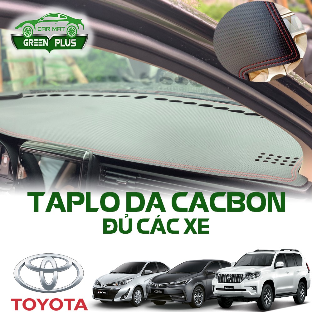 Thảm TAPLO ô tô chống nóng của hãng TOYOTA bằng da CACBON