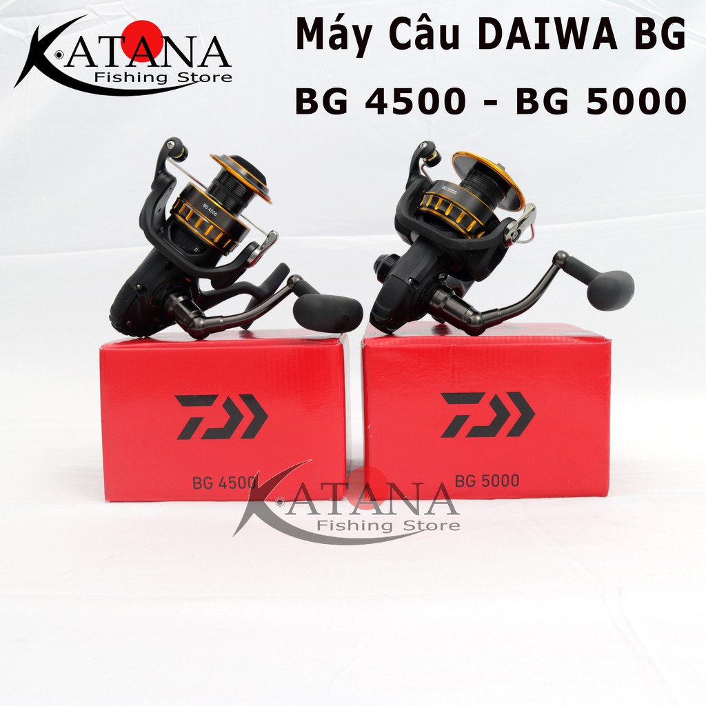 Máy Câu Daiwa BG 4500 - BG 5000 - máy câu siêu bạo lực, câu cá tra, câu biển