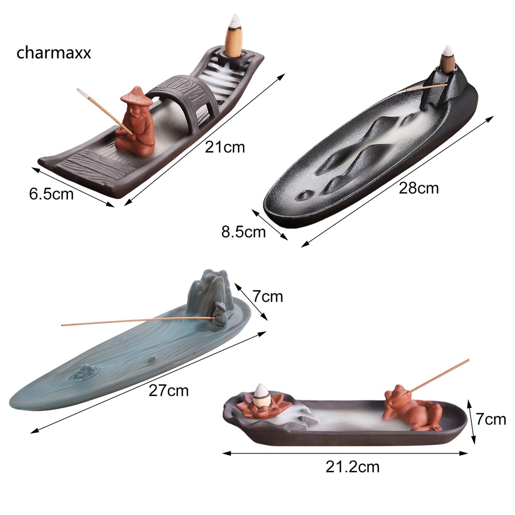 Đế đốt trầm hương hình tháp cổ điển độc đáo
