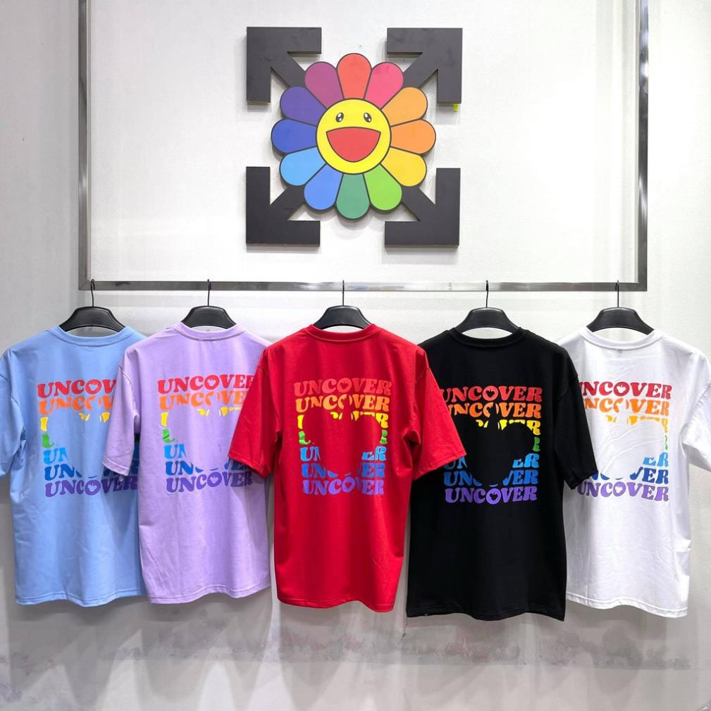 Áo thun UNCOVER 7 màu full tag nam nữ TAHAYA shop hoàn xu xtra