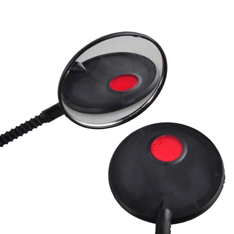 Set 2 kính chiếu hậu linh hoạt chất lượng cao gắn tay lái xe đạp