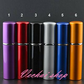 CHAI CHIẾT NƯỚC HOA NHÔM TRÒN 10ML / LỌ CHIẾT NƯỚC HOA