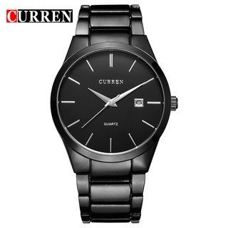 Đồng hồ nam Curren 8160 thép không ghỉ cực men