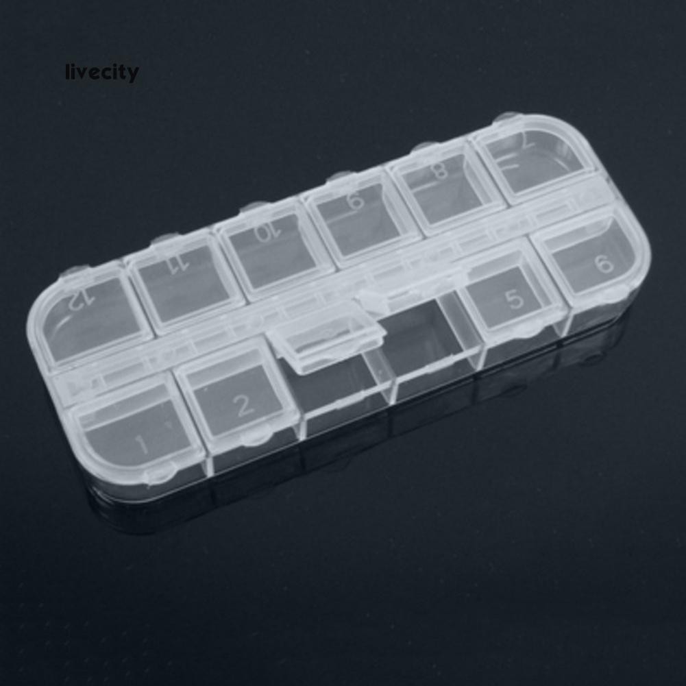 Hộp Đựng 12 Ngăn Cho Tranh Đính Đá