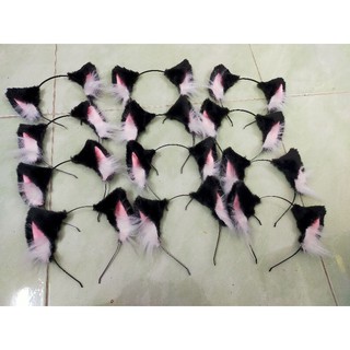 Cài tóc tai mèo handmade