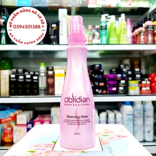Xịt dưỡng tóc Obsidian, nước dưỡng tóc Obisidian Professional Balancing Water 250ml
