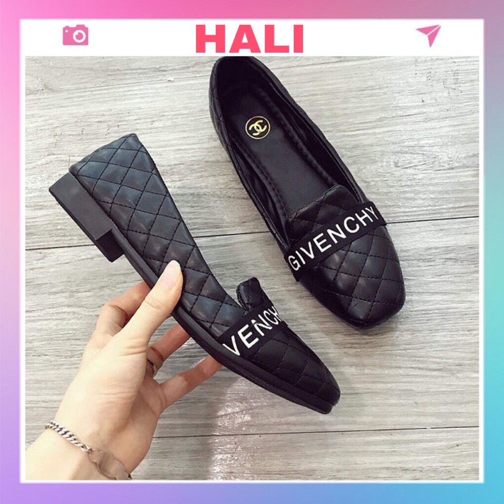 🔥 Giày nữ đế bệt given 2 màu đen và kem | BigBuy360 - bigbuy360.vn