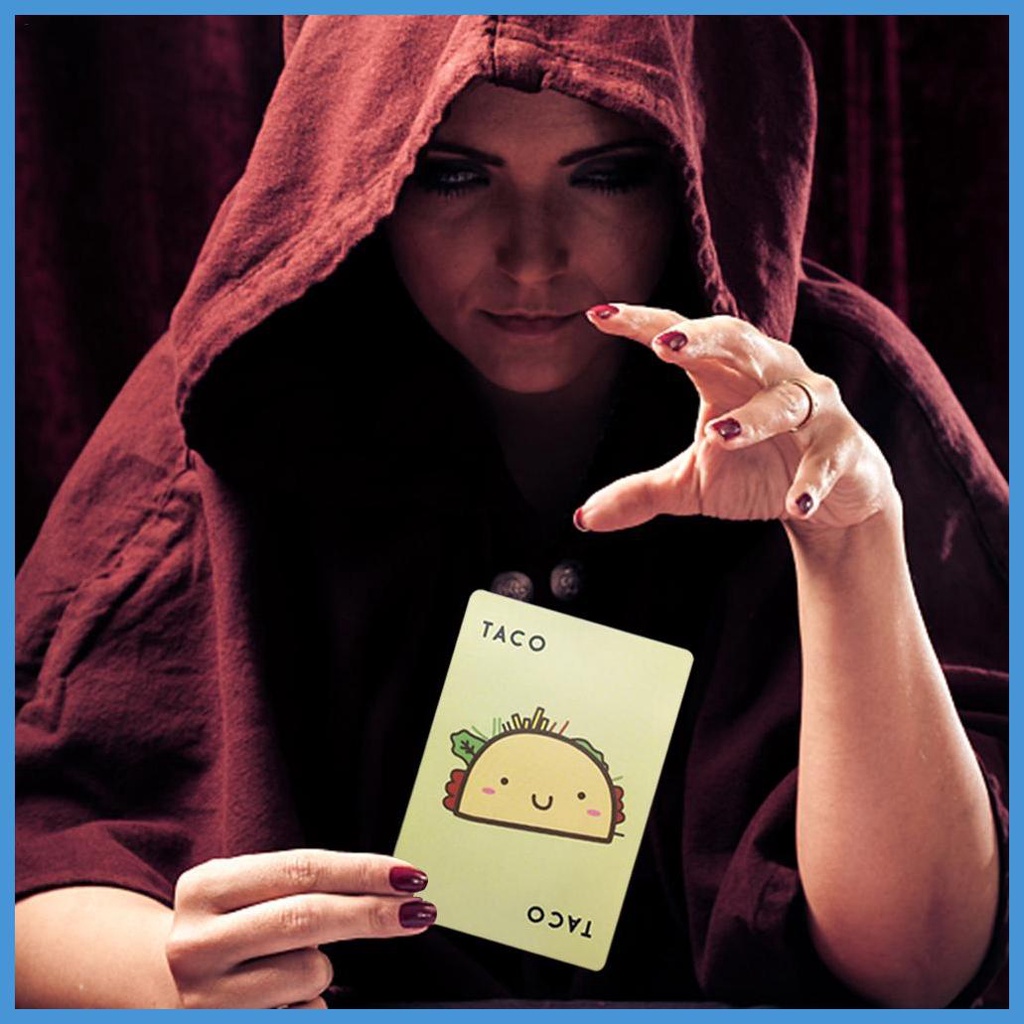 Bộ Thẻ Trò Chơi Taco Cat Goat Cheese Pizza Dành Cho Người Lớn Và Trẻ Em