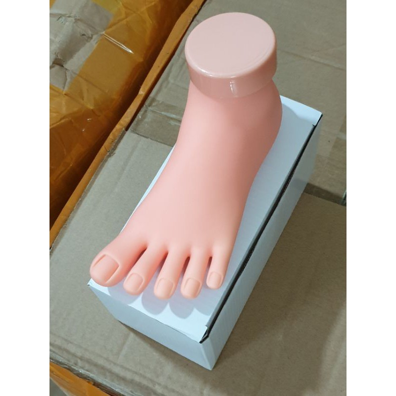 bàn chân silicon, bàn chân thực hành nail