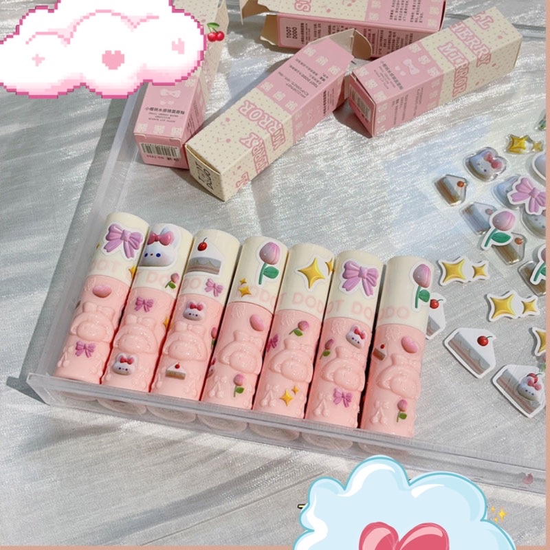 Son bóng Tootdodo cô bé hoa anh đào màu hồng cực xinh siêu lì chính hãng