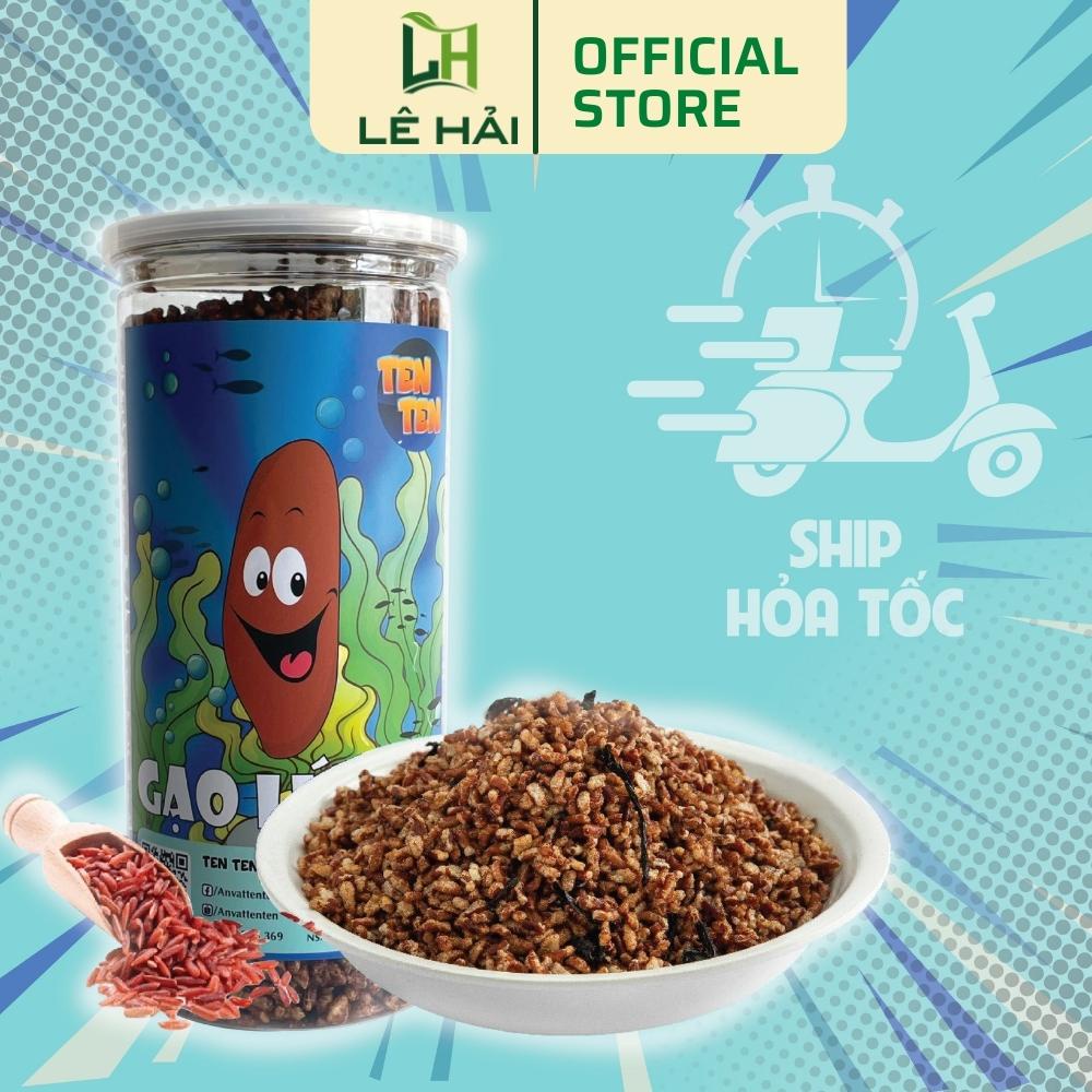 Gạo lứt rong biển Lê Hải 320g ăn liền vị mặn cho người ăn kiêng ăn chay