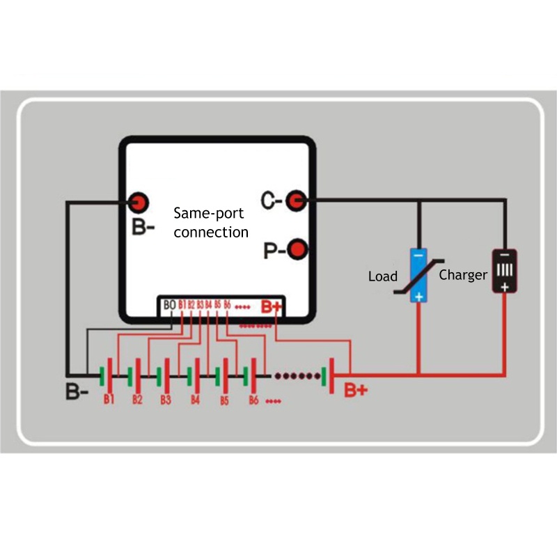 Bảng Mạch Bảo Vệ 16S 60V 45A Li-ion BMS- PCB Có Chức Năng Cân Bằng