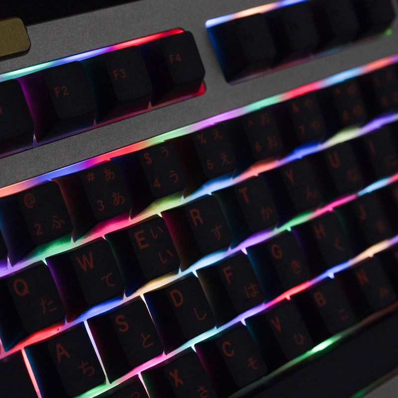 Bàn Phím Cơ Gmk 130 Phím PBT In Chữ Tiếng Anh Cá Tính