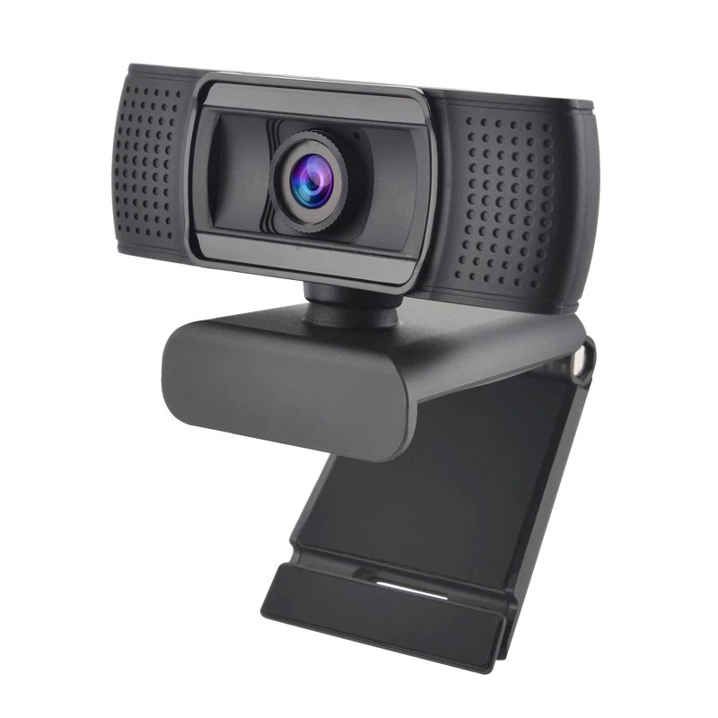 Webcam Ashu Hd 1080p Kèm Micro H601 - Màu Đen Chuyên Dụng Cho Máy Tính