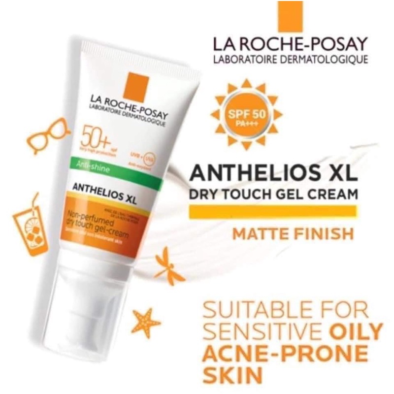 Kem Chống Nắng Không Màu Kiểm Soát Dầu La Roche-Posay Anthelios XL SPF 50+ UVB & UVA 50ml | BigBuy360 - bigbuy360.vn