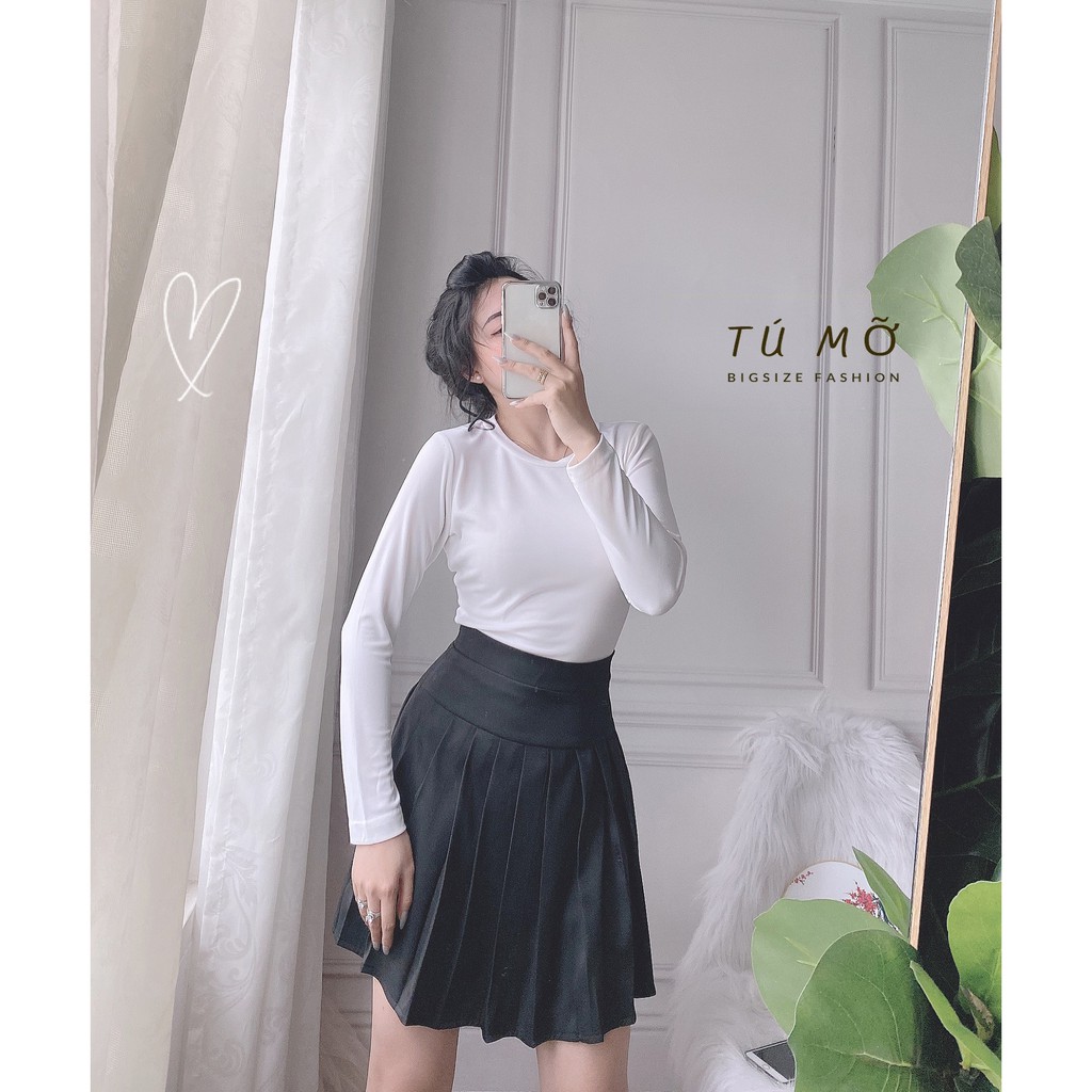 Chân váy Bigsize xếp ly CV0002 - Tú Mỡ -Đủ size từ 50-85KG | BigBuy360 - bigbuy360.vn