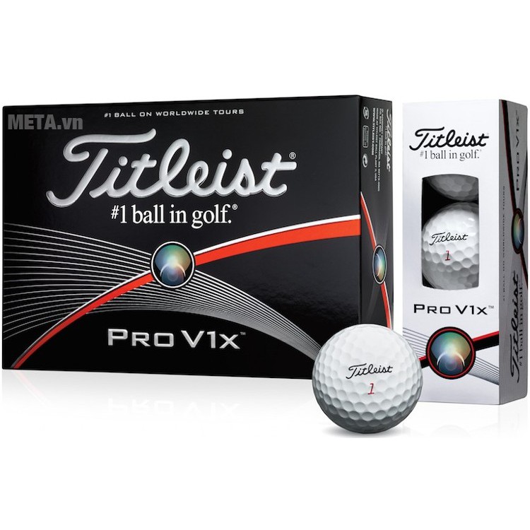 1 Hộp Bóng Golf Mới Titleist Pro V1x, New 2021