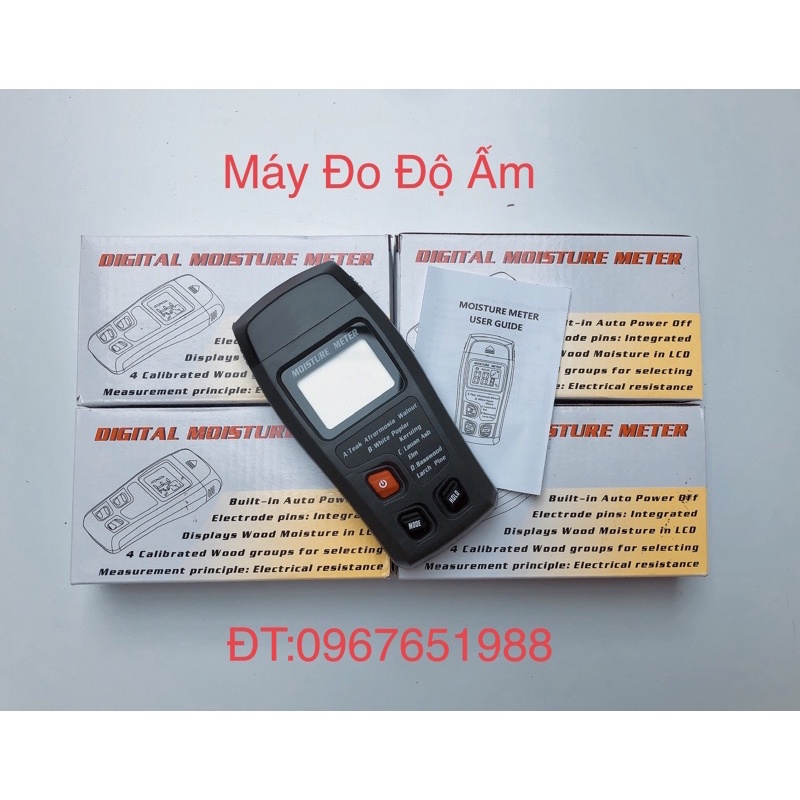 Máy đo độ ẩm tường , gỗ , bê tông , đất
