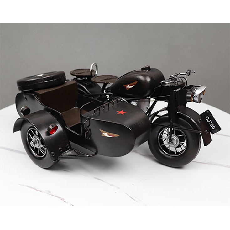 Mô Hình Xe Sidecar