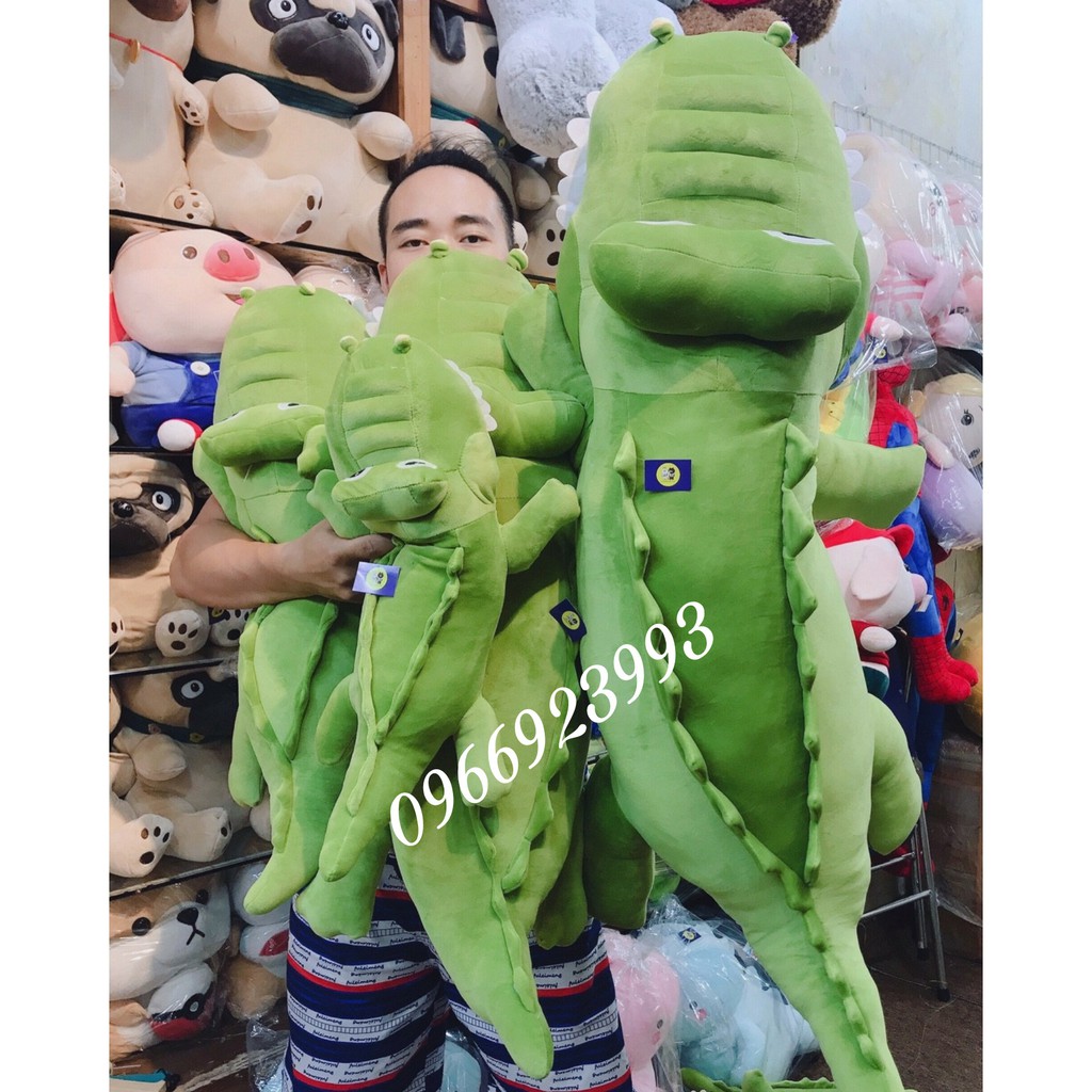 Gấu Bông Cá Sấu Gai Cao Cấp - Cá Sấu Nhồi Bông Cao Cấp Gấu Bông City