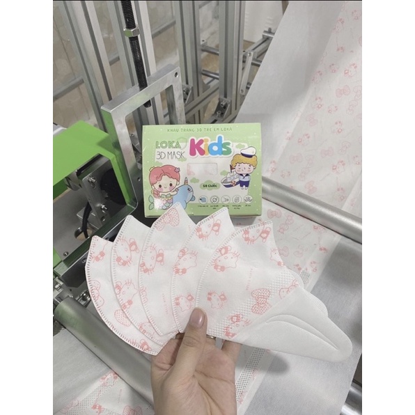 KHẨU TRANG 3D CHO BÉ [ Hộp 50cái]