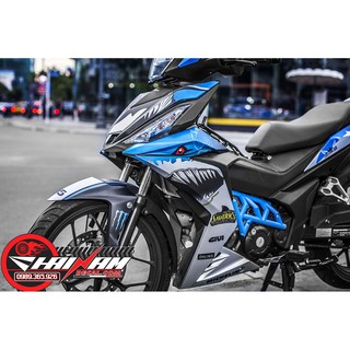 Tem Trùm Winner 150 Cá Mập Xanh Bạc