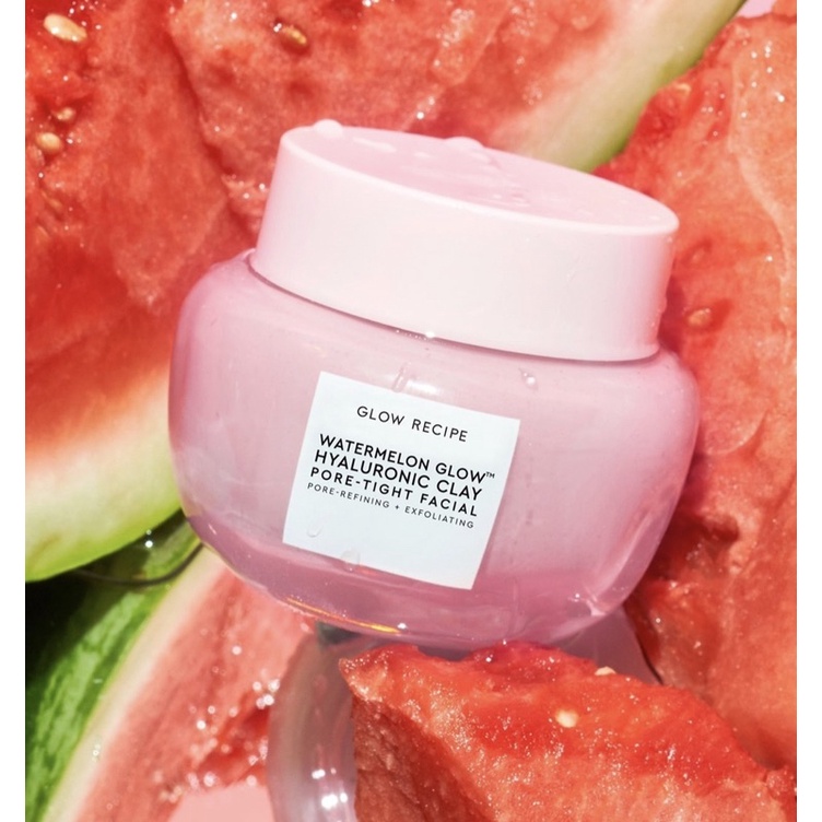 Mặt nạ đất sét dưa hấu Glow Recipe Watermelon Glow Hyaluronic Clay Mask