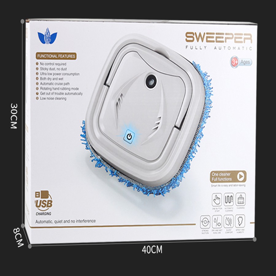 Máy Lau Nhà, Máy Lau Nhà Thông Minh - Công Suất Lớn, Lau Sạch, 2 Chế độ Lau Khô- Ướt. 1 Đổi 1 Trong 7 Ngày. Mua Ngay! | BigBuy360 - bigbuy360.vn