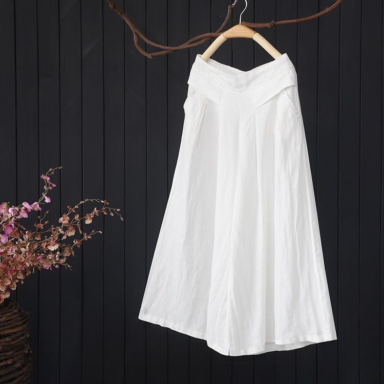 Quần cotton ống rộng thời trang Vintage cá tính | BigBuy360 - bigbuy360.vn