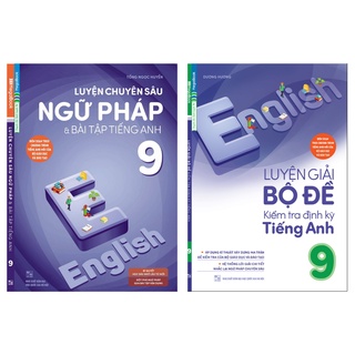 Sách Combo Chinh phục bài thi Tiếng Anh 9 (Tái bản)