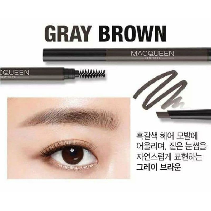 CHÌ KẺ MÀY MACQUEEN MY STRONG AUTO EYEBROW PENCIL HARD POWDER