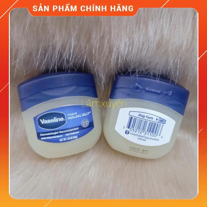 Sáp Dưỡng Ẩm Phục Hồi Da Khô, Nứt Nẻ Vaseline Dermatologist Recommended 49ggiúp môi luôn mềm mịn và căng mướt.